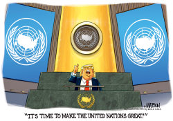 TRUMP UNITED NATIONS by R.J. Matson