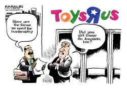 TOYS'R'US BANKRUPTCY COLOR by Jimmy Margulies