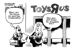 TOYS'R'US BANKRUPTCY by Jimmy Margulies