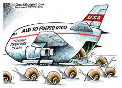 PUERTO RICO AID SLOW  by Dave Granlund