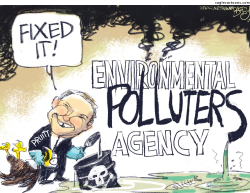 EPA PRUITT by Pat Bagley