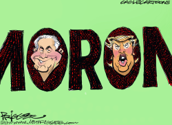 MORON by Milt Priggee