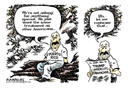 TRUMP, PUERTO RICO, AND OBAMACARE by Jimmy Margulies