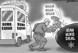 BOMB SQUAD BW by Steve Greenberg