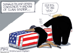 COMFORTER IN CHIEF by Pat Bagley