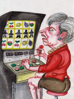 THERESA MAY by Alla and Chavdar