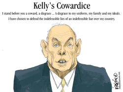 KELLY'S COWARDICE by Trevor Irvin