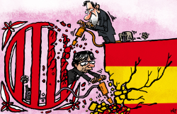 Spain's deconstruction by Kap