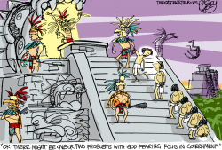 GOD-FEARING GOVERNMENT by Pat Bagley