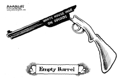 EMPTY BARREL by Jimmy Margulies