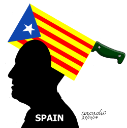 THE HEADACHE OF SPAIN by Arcadio Esquivel