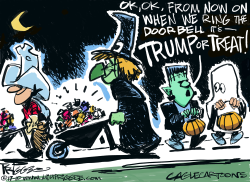 TRUMP OR TREAT by Milt Priggee