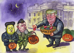 HALLOWEEN AND TRUMP by Alla and Chavdar