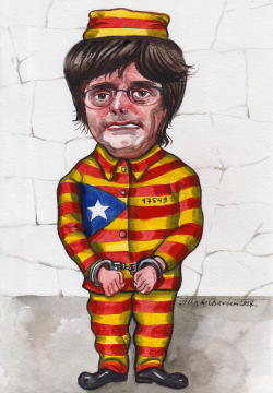 CARLES PUIGDEMONT by Alla and Chavdar