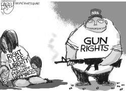 GUN RIGHTS by Pat Bagley
