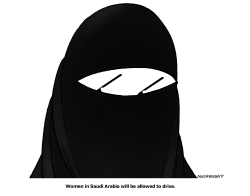 SAUDI ARABIAN WOMEN ALLOWED TO DRIVE by Neils Bo Bojeson