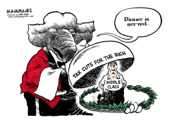 TAX CUTS FOR THE RICH  by Jimmy Margulies
