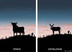 SPAIN AND CATALONIA by Marian Kamensky