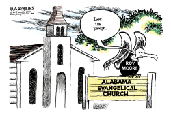 ROY MOORE AND EVANGELICALS  by Jimmy Margulies