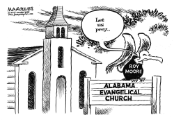 ROY MOORE AND EVANGELICALS by Jimmy Margulies