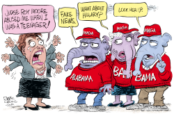 ALABAMA VOTERS by Daryl Cagle