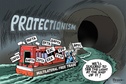 PROPTECTIONISM AND FREE TRADE by Paresh Nath
