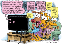 SEXUAL HARASSMENT DOGGIE FAMILY by Daryl Cagle