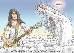MALCOLM YOUNG by Marian Kamensky
