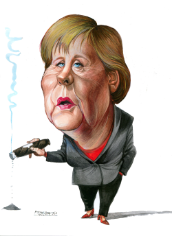 ANGELA MERKEL- FIRST  CHANCELLORS OF GERMANY by Petar Pismestrovic