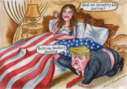 Trump and Melania by Alla and Chavdar
