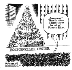 ROCKEFELLER CENTER CHRISTMAS TREE by Jimmy Margulies
