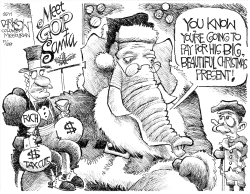 TAX GIFT FOR THE RICH by John Darkow