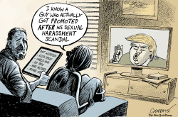 SEXUAL HARASSMENT SCANDALS by Patrick Chappatte