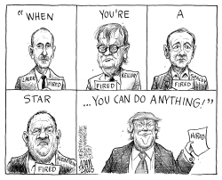LAUER AND KEILLOR by Adam Zyglis