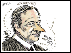 KEVIN SPACEY DIRTY BIRD by J.D. Crowe