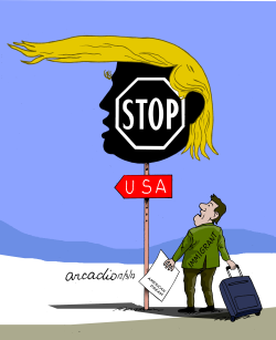US QUIT MIGRATION PACT by Arcadio Esquivel