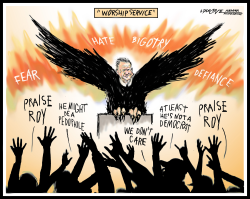 ROY MOORE WORSHIP SERVICE by J.D. Crowe