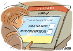 BINARY DECISION FOR ALABAMA VOTERS by R.J. Matson