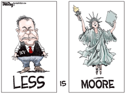 LESS IS MOORE by Bill Day