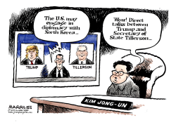 DIPLOMACY WITH NORTH KOREA  by Jimmy Margulies