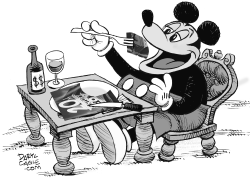 Disney Consumes Fox by Daryl Cagle