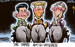 3 WISEGUS by Milt Priggee