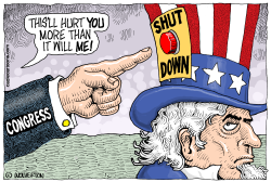 GOVERNMENT SHUT DOWN by Monte Wolverton