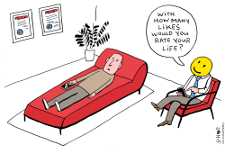 FACEBOOK LIKES DEPRESSION by Schot