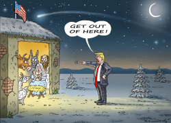 TRUMP AND THE REFUGEES by Marian Kamensky