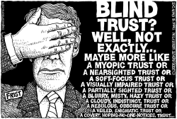 BLIND TRUST by Monte Wolverton