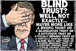 BLIND TRUST   by Monte Wolverton