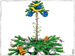 EU CHRISTMAS TREE by Michael Kountouris