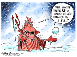 FREEZING TEMPS  by Dave Granlund