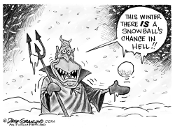 FREEZING TEMPS by Dave Granlund